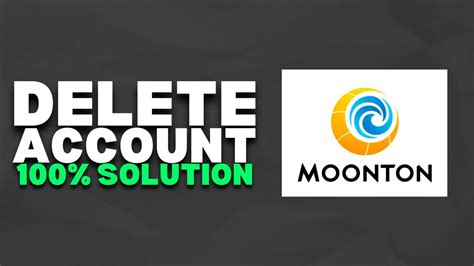 how to delete moonton account.